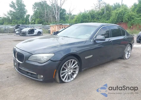 2012 BMW 750Li from USA, damaged, VIN WBAKB8C55CC965218